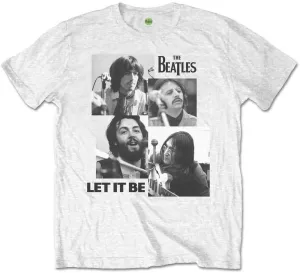 The Beatles Maglietta Let it Be Unisex White L