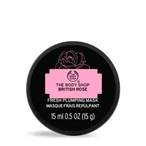 The Body Shop Maschera idratante per pelle secca British Rose (Fresh Plumping Mask) 15 ml