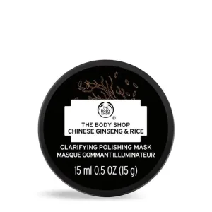 The Body Shop Maschera viso esfoliante e rivitalizzante Chinese Ginseng & Rice (Clarifying Polishing Mask) 15 ml