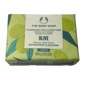 The Body Shop Sapone solido viso e corpo Olive (Cleansing Face & Body Bar) 100 g