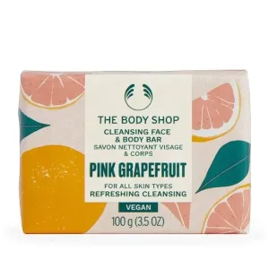 The Body Shop Sapone solido viso e corpo Pink Grapefruit (Cleansing Face & Body Bar) 100 g