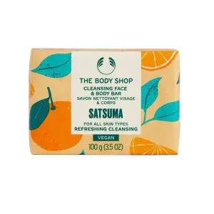 The Body Shop Sapone solido viso e corpo Satsuma (Cleansing Face & Body Bar) 100 g
