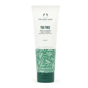 The Body Shop Scrub detergente per pelli problematiche e sensibili Tea Tree (Skin Clearing Daily Scrub) 125 ml