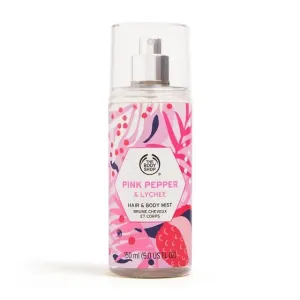 The Body Shop Spray per corpo e capelli Pink Pepper & Lychee (Hair & Body Mist) 150 ml