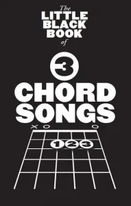 The Little Black Songbook 3 Chord Songs Spartito
