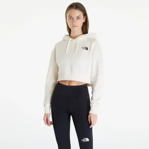 The North Face Trend Cropped Fleece Hoodie White Dune #3137761