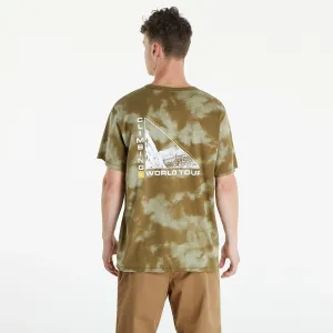 The North Face Himalayan Bottle Source Short Sleeve Tee Military Olive Dye Print #228603