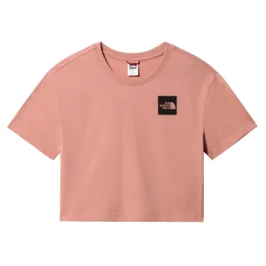 The North Face W Cropped Fine Tee Pink #3115495