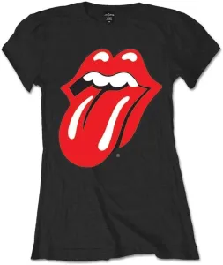 The Rolling Stones Maglietta Classic Tongue Femminile Black M