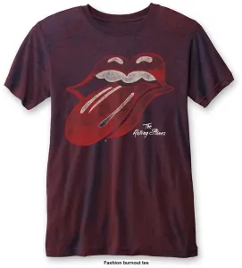 The Rolling Stones Maglietta Vintage Tongue Red M