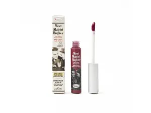 theBalm Meet Matt(e) Hughes Liquid Lipstick Dedicated rossetto liquido lunga tenuta per effetto opaco 7,4  ml