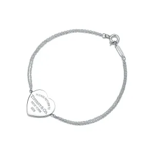 Tiffany & Co. Romantico bracciale doppio in argento 29633444 + confezione originale