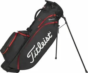 Titleist Players 4 StaDry Black/Black/Red Borsa da golf Stand Bag