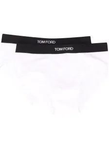 TOM FORD - Slip In Cotone Con Logo