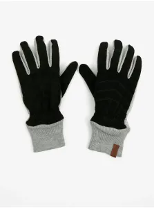 Grey-black men's gloves Tom Tailor - Men #1958999