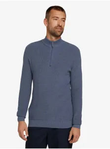 Blue Mens Light Sweater Tom Tailor Denim - Men #933750
