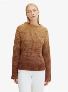 Brown Women's Loose Sweater Tom Tailor - Women #804263