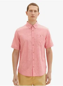 Coral Men's Linen Shirt Tom Tailor - Men #2067031
