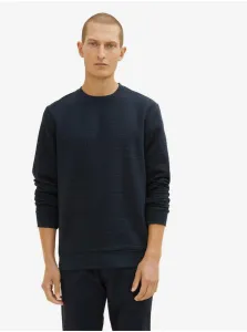 Dark Blue Men's Sweatshirt Tom Tailor - Men's #1282746