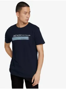 Dark Blue Men's T-Shirt Tom Tailor Denim - Men's