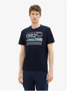 Dark blue men's T-Shirt Tom Tailor - Men #2298832