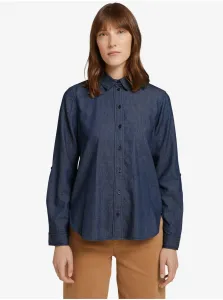Dark blue Ladies Denim Shirt Tom Tailor - Women