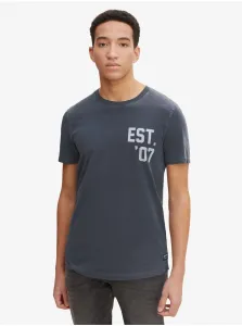 Dark Grey Men's T-Shirt Tom Tailor Denim - Men's #935528