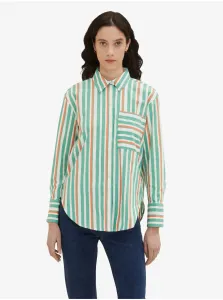 Light Green Ladies Striped Shirt Tom Tailor - Women #1735405