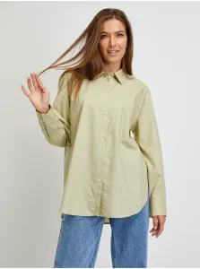 Light Green Women's Loose Shirt Tom Tailor - Women