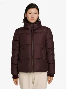 Dark Brown Women's Quilted Winter Jacket Tom Tailor - Women #206441