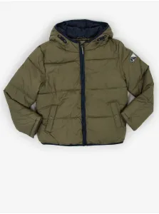 Khaki Boys Quilted Jacket with Hood Tom Tailor - Boys #916043