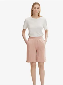 Old Pink Women's Tracksuit Shorts Tom Tailor - Women