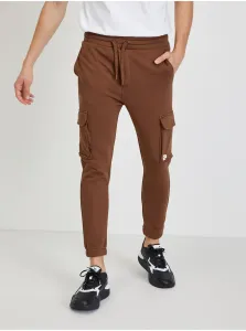 Brown Men's Sweatpants with Pockets Tom Tailor Denim - Men #1579038