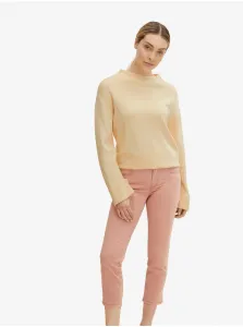 Pink Women's Shortened Slim Fit Jeans Tom Tailor Alexa - Women #935751
