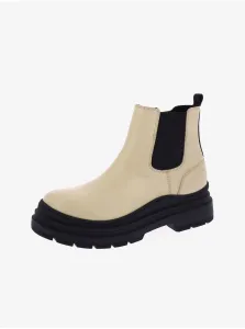 Beige Women Ankle Boots Tom Tailor - Women #911330