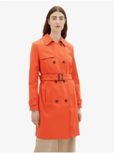 Orange Ladies Trench Coat Tom Tailor - Women #2298671