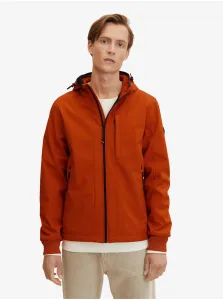 Orange Men's Lightweight Jacket with Tom Tailor Hood - Men's #794874