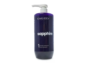 Tomas Arsov Shampoo per capelli biondi, decolorati e con mèches Sapphire (Blonde Shampoo) 1000 ml