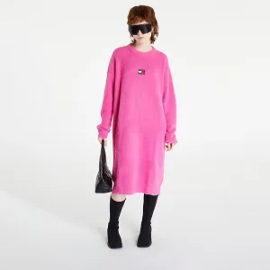 Tommy Jeans Furry Sweater Dress Pink #255323