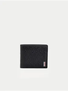 Black Men's Leather Small Wallet Tommy Hilfiger - Men's