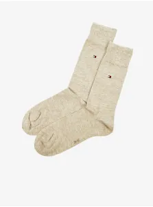 Beige Men's Socks Tommy Hilfiger Sock Classic 2P - Mens