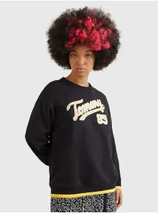 Black Womens Sweatshirt Tommy Jeans - Women #1455002