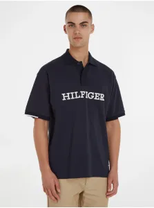 Dark blue mens polo shirt Tommy Hilfiger - Men #2781898