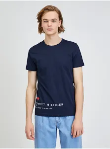 Dark blue men's T-shirt Tommy Hilfiger - Men's