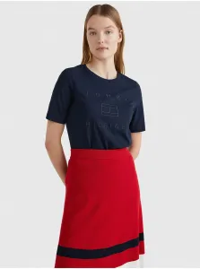 Dark blue women's T-shirt Tommy Hilfiger - Women #225039