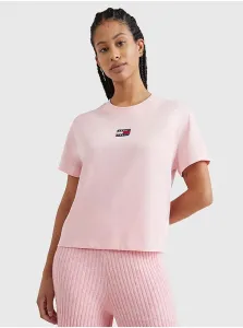Pink Women's T-Shirt Tommy Jeans - Women