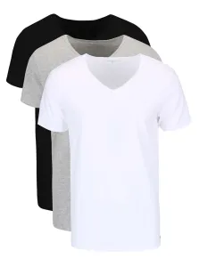 Tommy Hilfiger 3 PACK - T-shirt da uomo 2S87903767-004 M