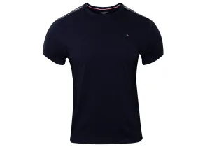 Tommy Hilfiger T-shirt da uomo Authentic Rn Tee Ss UM0UM00562-416 Navy Blazer XL
