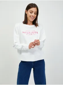 White Women's Sweatshirt Tommy Hilfiger - Women #933735