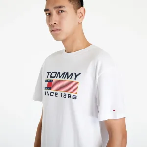 Tommy Jeans Classic Athletic Twisted Logo Tee White #250390